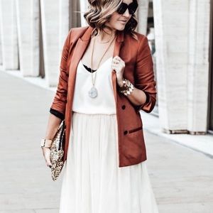ZARA Double-breasted Blazer